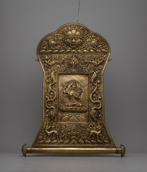 Manjushri Metal Thangka
