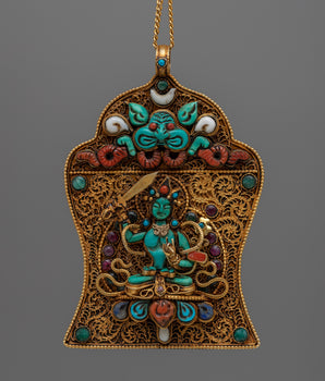 Manjushri Locket Silver