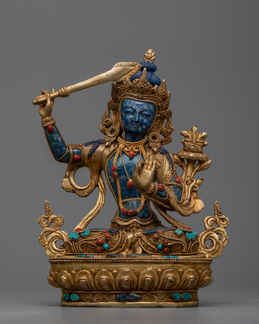 Manjushri Meditation Statue