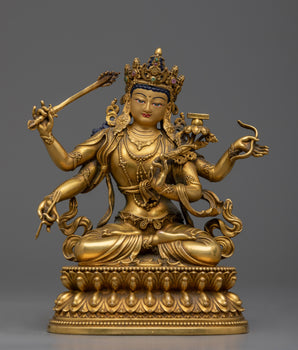 Manjushri Tibetan Statue