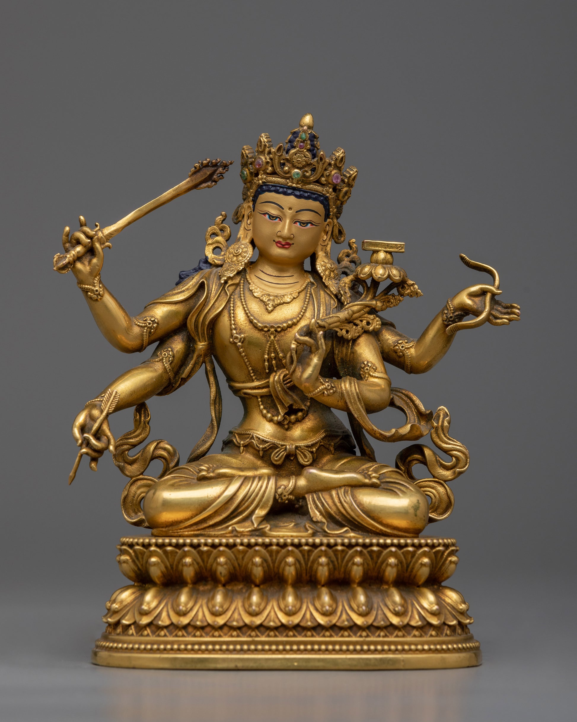 Manjushri Tibetan Statue