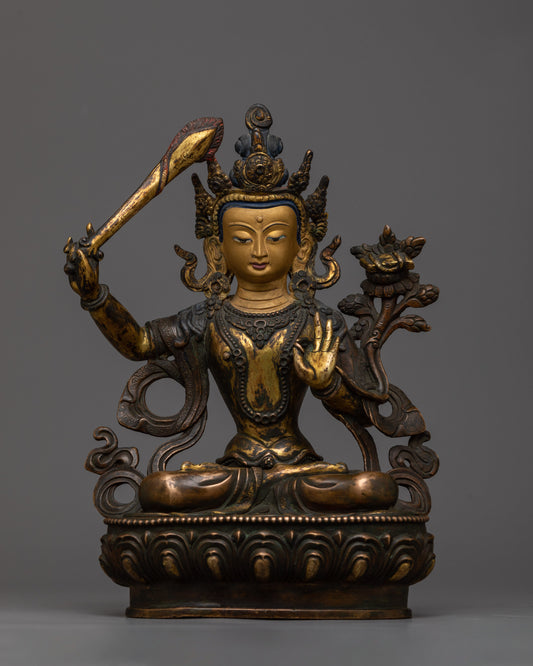 Antique Manjushri Statue