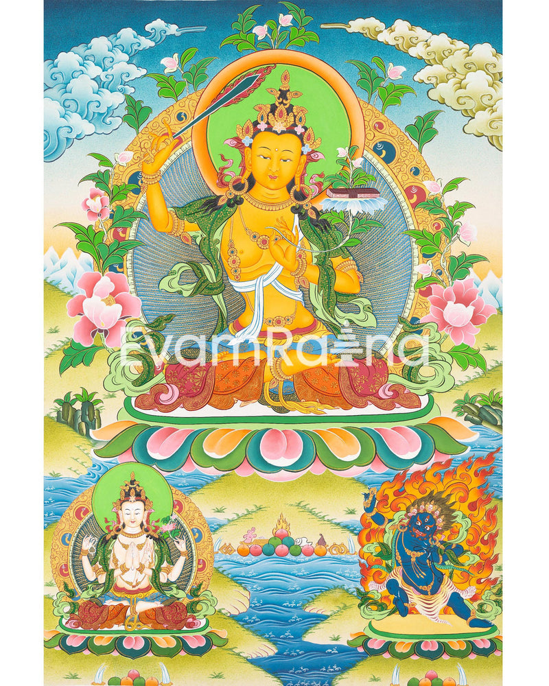 Manjushri Thangka 