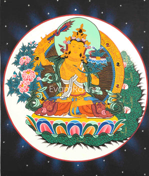 Boddhisattva Manjushri Thangka