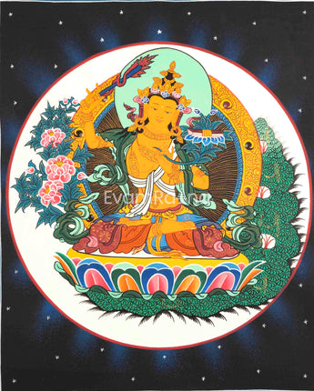 Boddhisattva Manjushri Thangka