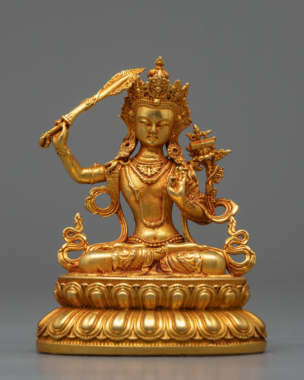 Peaceful Manjushri Statue