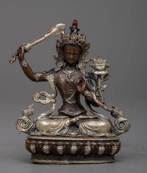 Wisdom Machine Made Manjushri Statue