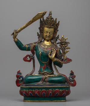 Manjushri Buddha Statue