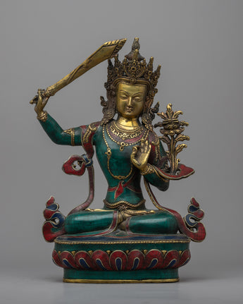 Manjushri Buddha Statue