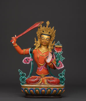 Manjushri sword of wisdom Deity