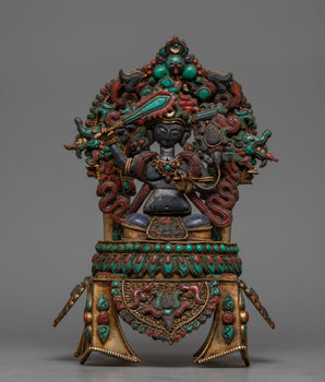 Bodhisattva  Lapis Manjushri Statue