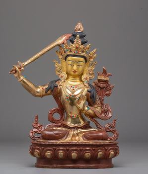 Statue of Supreme Deity of Wisdom Manjushri