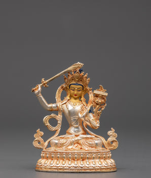 Tibetan Sculpture of Manjushri | Himalayan Buddhist Art