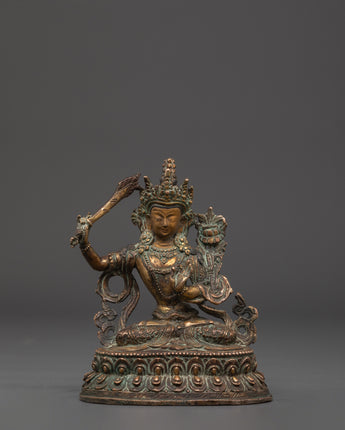 Manjushri sculpture
