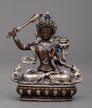 Miniature Manjushri Statue