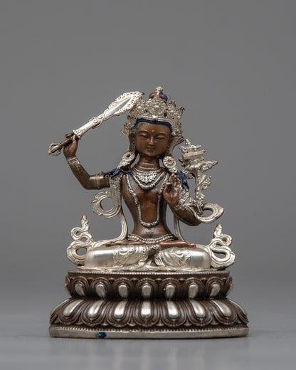 Manjushri Prayer Tibetan Statue