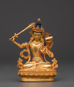 Manjushri spiritual statue

