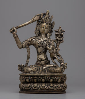 Manjushri and Sword Statue