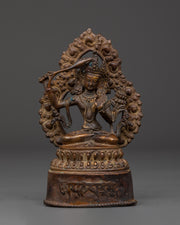 Manjushri Buddhist Deity Sculpture