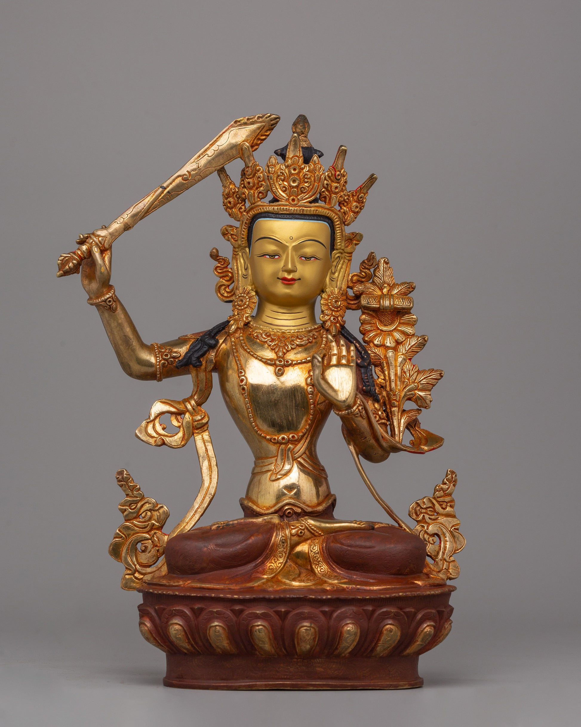 Manjushri Wisdom Deity Statue