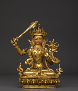 Manjushri tantric statue