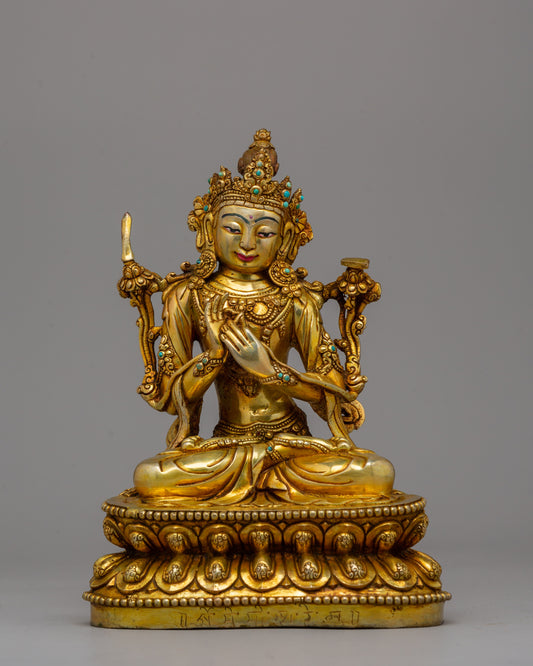 Tikshana Manjushri Statue