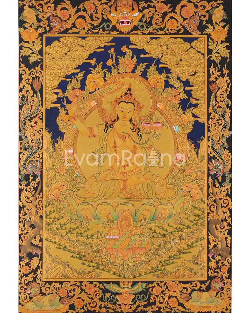 Manjushree Thangka 