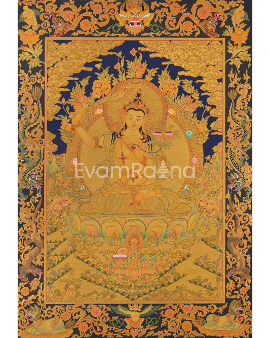 Manjushree Thangka 