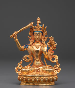 Tibetan Buddhist Manjushri | Deity of Wisdom and Enlightenment