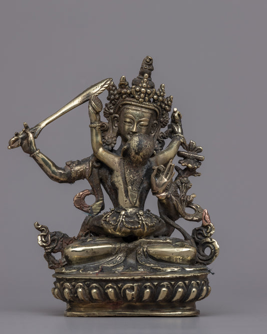 Manjushri Mantra Practice Statue 