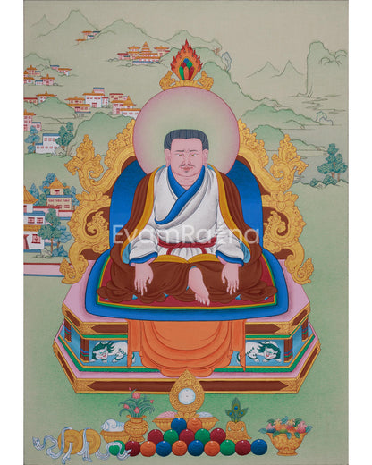 guru-marpa-lotsawa-thangka-a-portrayal-of-the-great-translator