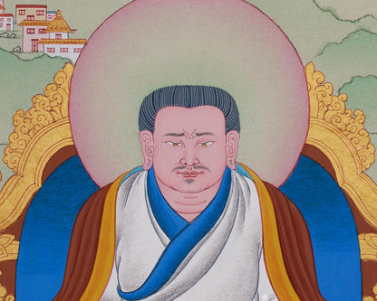 Guru Marpa Lotsawa Thangka | A Portrayal of the Great Translator