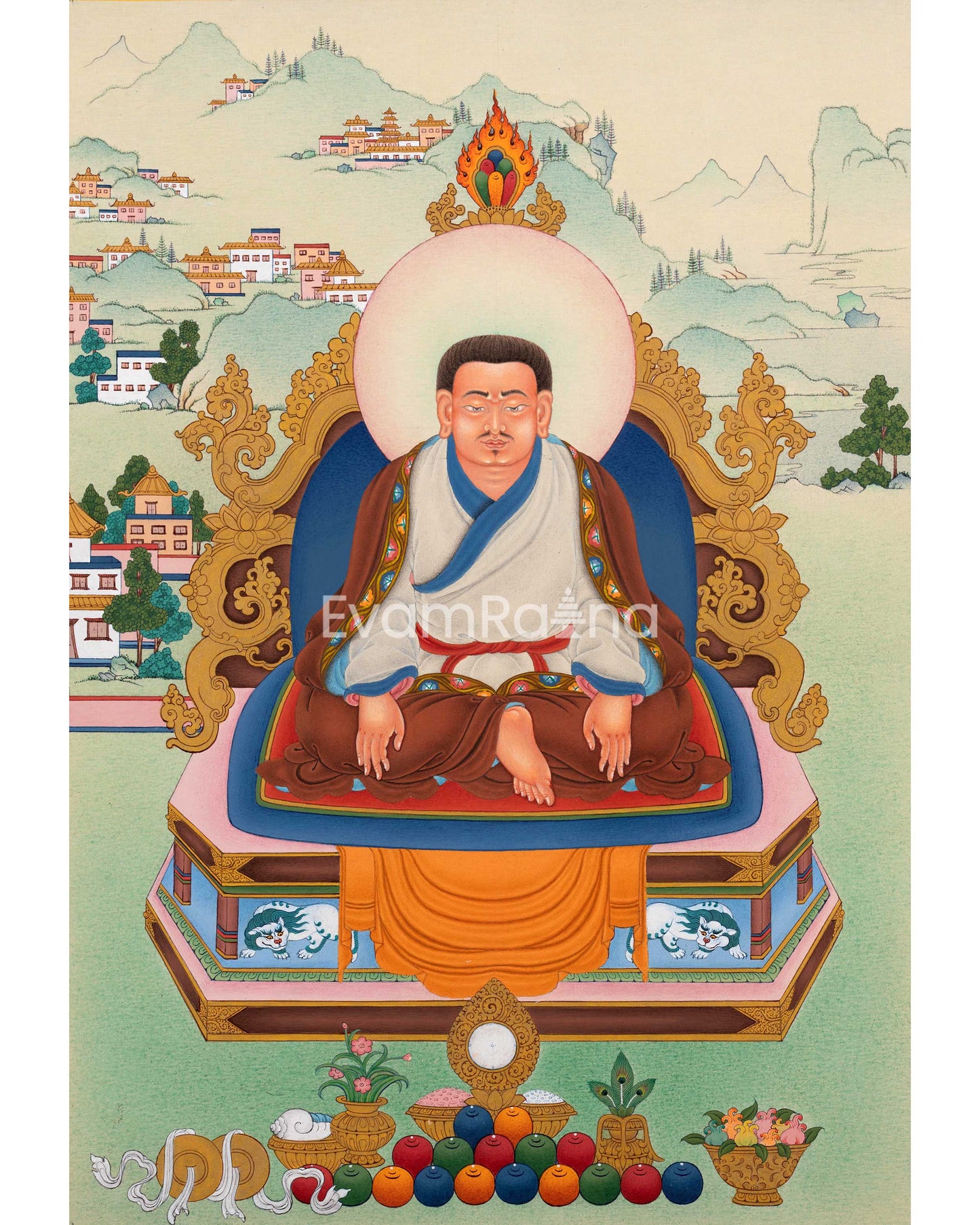 Guru Marpa Thangka