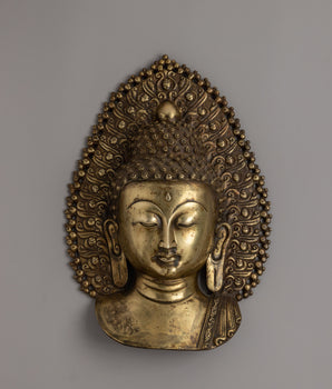Wall Decor Shakyamuni Buddha Mask
