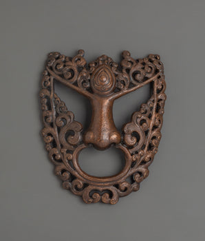 Tibetan Oxidized Mask for Ritual