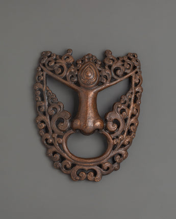Tibetan Oxidized Mask for Ritual
