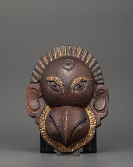 Wooden Garuda Mask