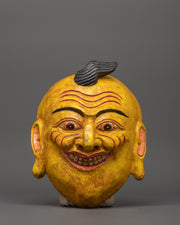 Tibetan Wooden Mask
