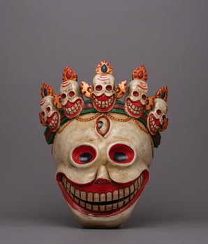 Carved Wooden Mask