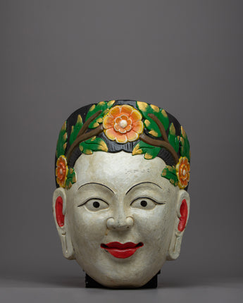Monk Face Mask Wall Hanging