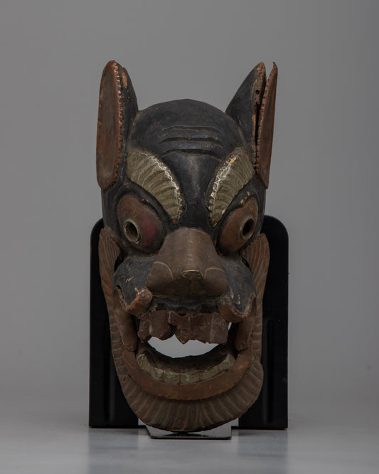 Tibetan Barong Mask