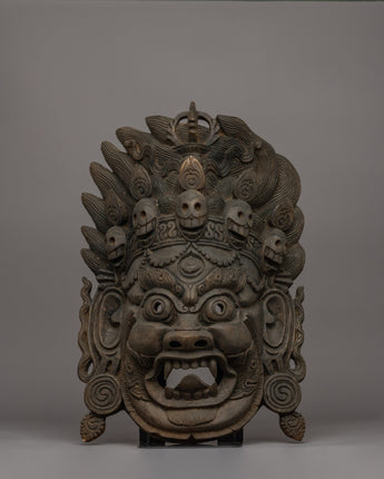 Wooden Bhairava Mask