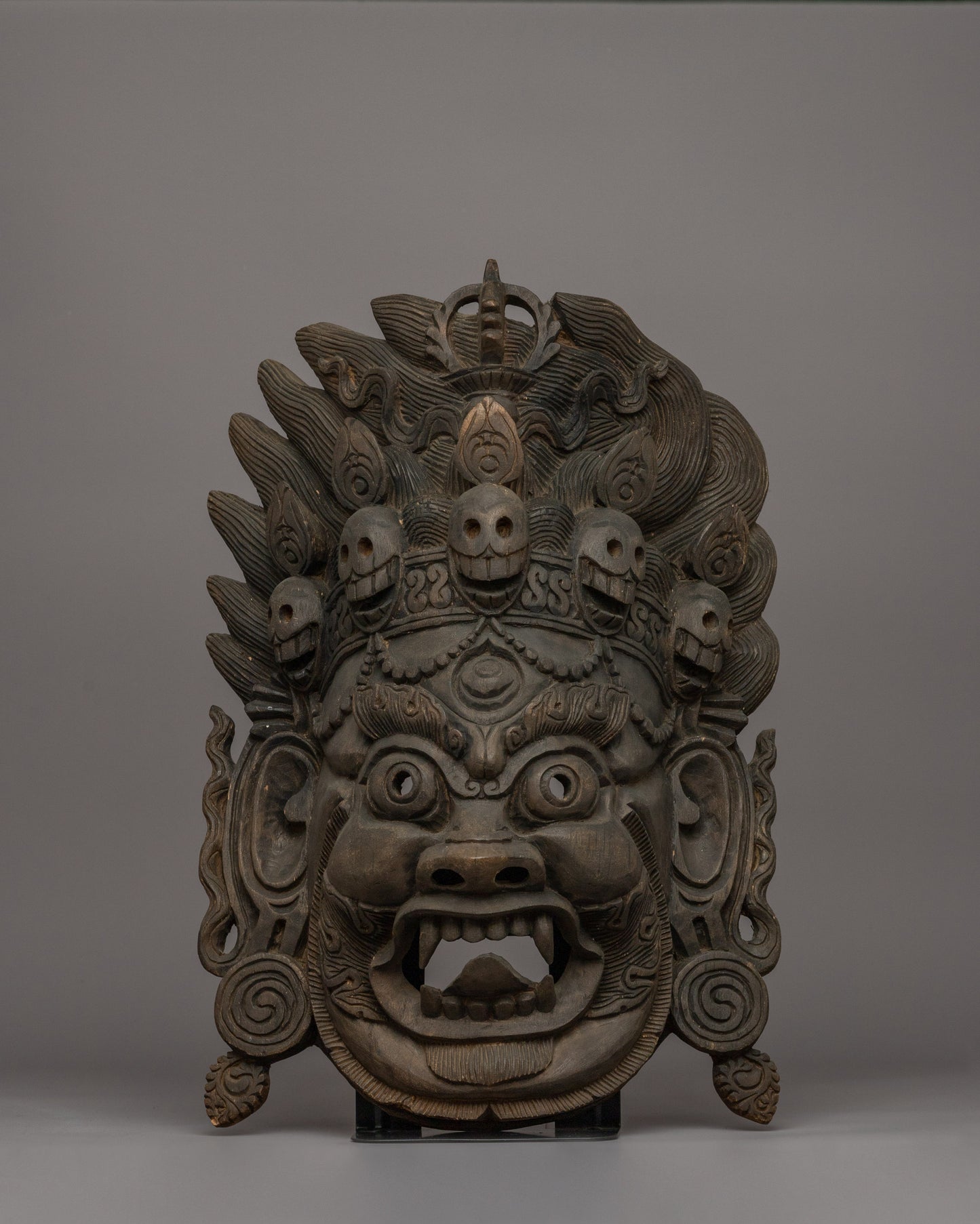 Wooden Bhairava Mask