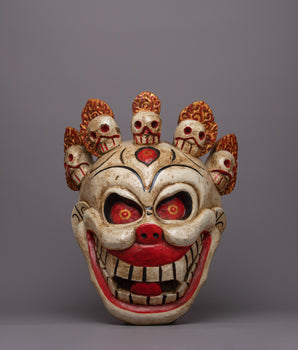 Wooden Carved Mask 
