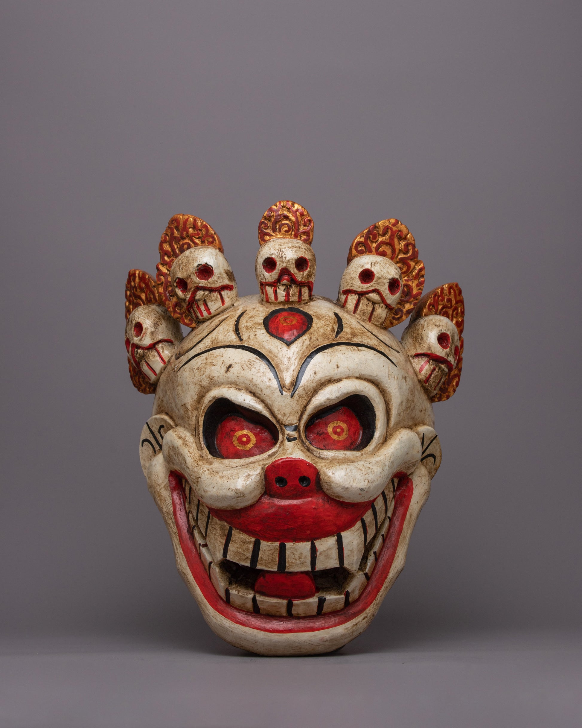 Wooden Carved Mask 