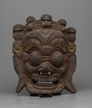 Mahakala Ceremonial Buddhist Mask