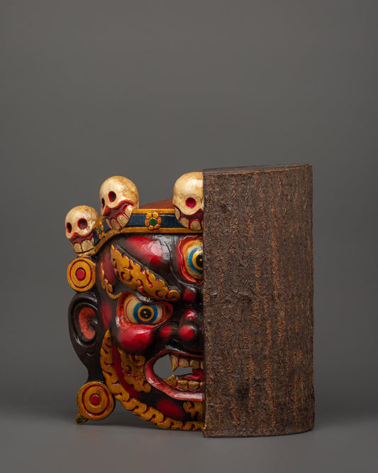 tibetan-half-bhairav-wooden-mask