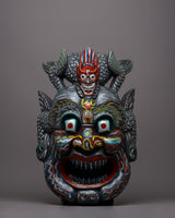 Wooden Mask Wall Hanging