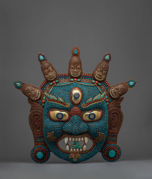 Tibetan Bhairav Mask