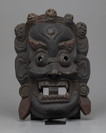 Mahakala Wooden Mask